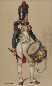 Tambour Des Grenadiers A Pied De La Garde Imperiale.
