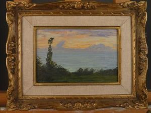 Bord De L'eau En Provence by Georges Huet