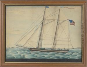 The Schooner Cornelia by Jurgan Frederick Huge