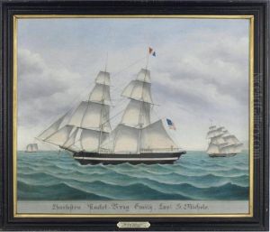 Charleston Packet Brig Emily, Capt. S. Nichols by Jurgan Frederick Huge