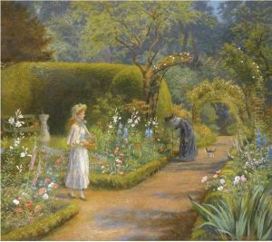 A Visit To Grandmother by Arthur Hughes