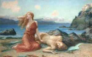 The Finding Of Leander by A. Foord Hughes