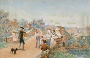 An Impromptu Concert by A. Foord Hughes
