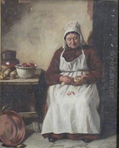 Kitchen Interior by Edwin Hughes