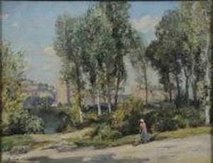 Continental Town by Herbert Hughes Stanton