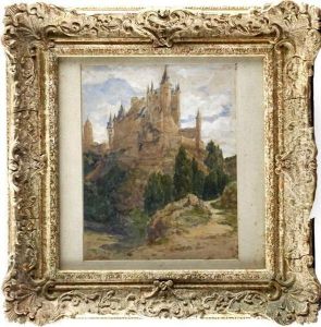 Coastal Scene by Herbert Hughes Stanton