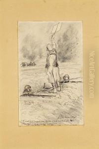 Scene De Tranchees - view 1