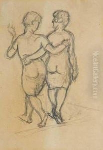 "les Deux
Amies" by Manolo Hugue