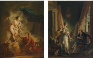 Pygmalion And Galatea by Victor Louis Hugues