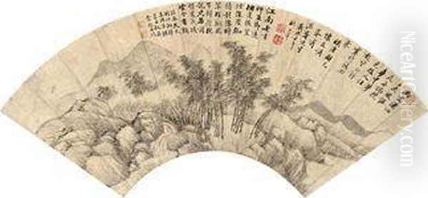 Landscape After The Poem Of Tang Yin - view 1