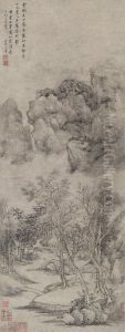 Landscape In Mist by Hui Wang