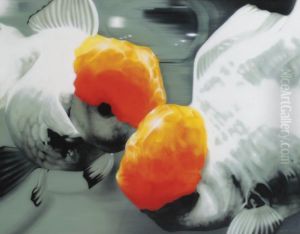 Two Goldfish by Xia Hui