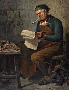 De Schoenlapper by Jan Derk Huibers