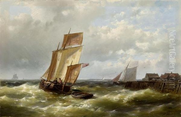 Ships Before The
Dutch Coast - view 1