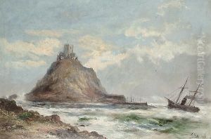 Mount St Michaels, Cornwall by Abrahamor I Hulk Ii