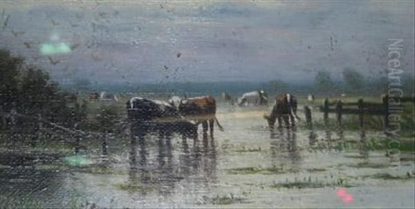 Cattle Watering - view 1