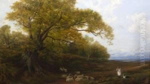 Watching His Flock by Frederick William Hulme