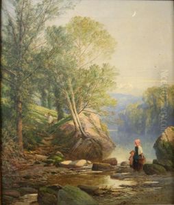 A Sunny Afternoon by Frederick William Hulme