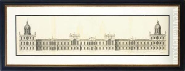 Vitruvius Brittanicus: Four Plates - view 1