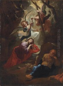 The Agony In The Garden by Johann Hulsman