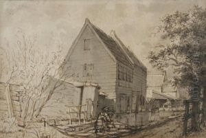 Maison Au Bord D'un Canal by Jan Hulswit
