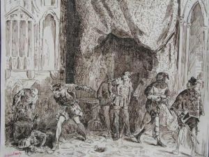 Scene Historique by Albert Humbert