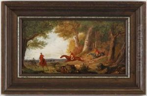 La Chasse A Courre by Charles Humbert