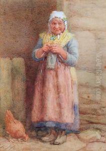 'st. Patrick's Day', An Old Lady Knitting