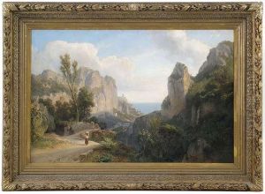 Coastal Landscape At Amalfi.