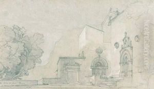 "sta Maria Del Gesu, Palermo". by Carl Maria Nicolaus Hummel