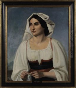 Italian Woman by Johann Erdmann Hummel
