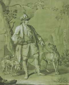 Bildnis Eines Herrn Im Jagdgewand by Johann Erdmann Hummel