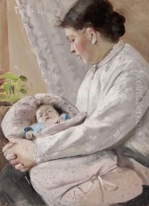 Mother""""s Joy by Theodor Hummel