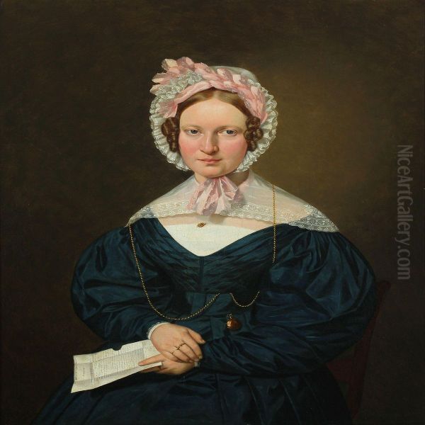 Portrait Of Mette Marie Schwartz - view 1