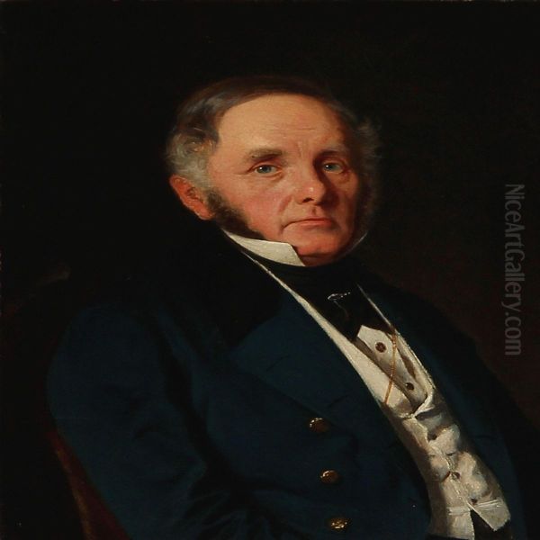 Portrait Of Erik Svitzer, Professor, Doctor And Anatomist - view 1