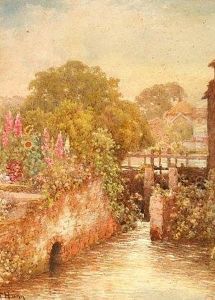 The Old Mill Carshalton by Thomas Hunt