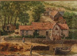 Cornish Village by Anne Lucy Hunnibell