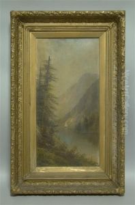 Mountain Landscape by Charles Day Hunt