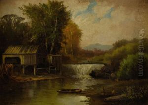 Cabin On The River Dam