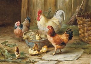 Pecking Order by Edgar Hunt
