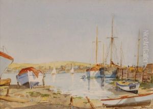 Pair Of Watercolours by John Powell Hunt