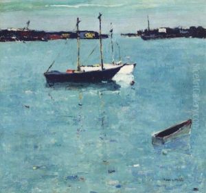 Newport Harbor, California by Thomas Lorraine Hunt