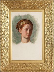 Portrait Study Of Miss Isabella Waugh