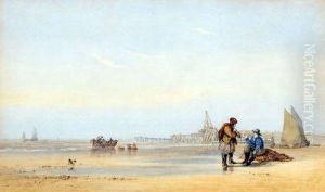 Fishermen At Great Yarmouth