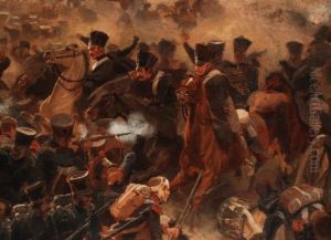 Die Schlacht Von
Waterloo by Emil Hunten