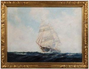 Clipper Ship
Flying Cloud by Frederick Leo Hunter
