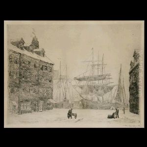 At The Foot Of Maiden Lane by Frederick Leo Hunter
