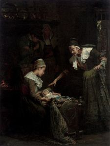 A Visit From Grandma by George Sherwood Hunter