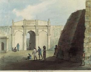 The Third Delhi Gate, Tipu Sultan Fort, Bangalore by Hunter, Lieutenant James