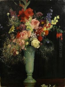 Vase Of Summer Flowers
